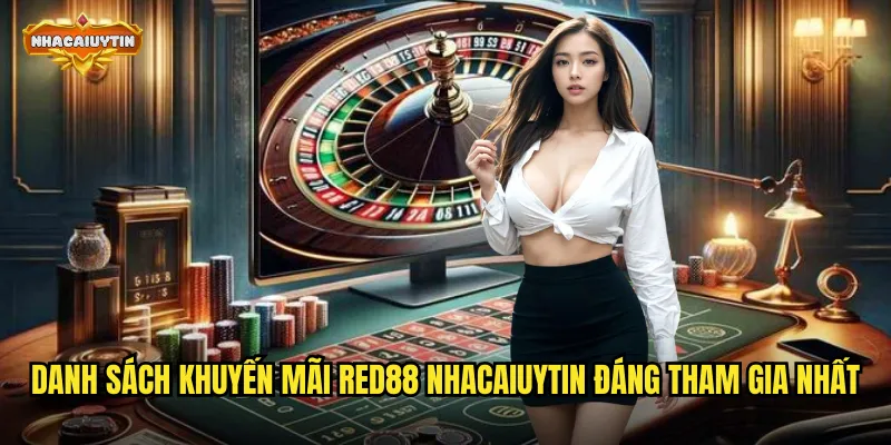 Danh sách khuyến mãi Red88 nhacaiuytin đáng tham gia nhất