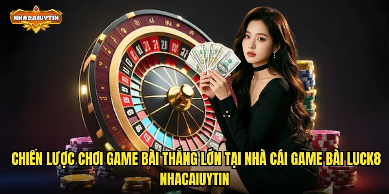Chiến lược chơi game bài thắng lớn tại nhà cái game bài LUCK8 nhacaiuytin