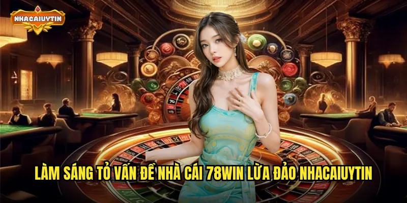 Làm sáng tỏ vấn đề nhà cái 78WIN lừa đảo nhacaiuytin