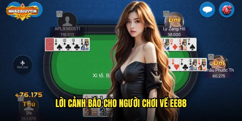 Lời cảnh báo cho người chơi về EE88