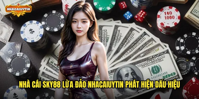 Nhà cái SKY88 lừa đảo nhacaiuytin phát hiện dấu hiệu
