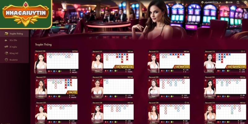 Khám phá sảnh Casino Sexy