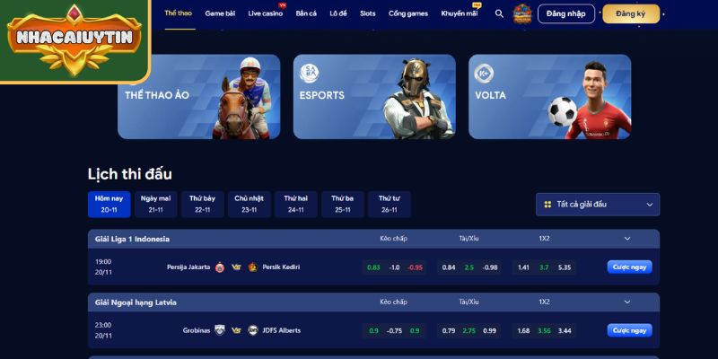 DV88 - Nổi bật nhờ trực quan hóa trận đấu